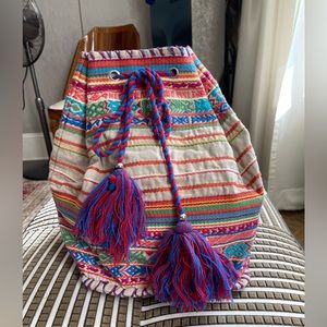 Star Mela Drawstring Pouch Backpack